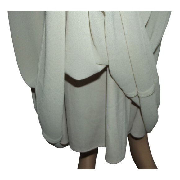 Jessica Howard Maxi Dress Womens Size 14 Beige Formal Beaded Mother of the Bride - Picture 8 of 13